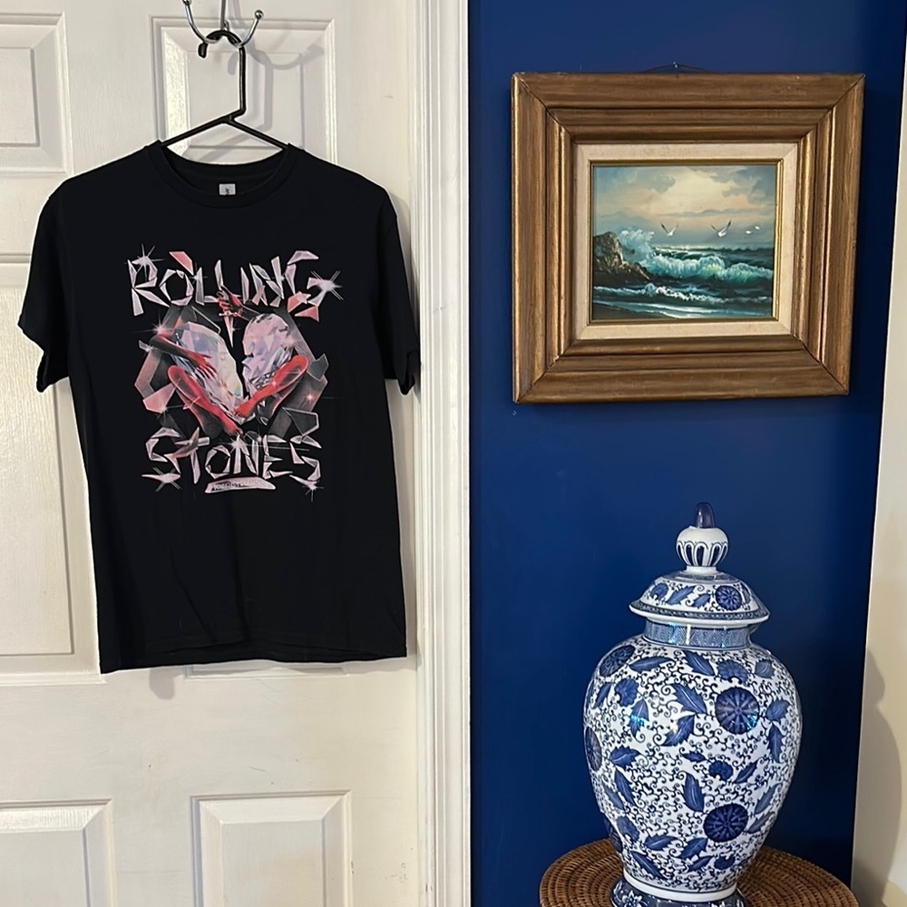 Gildan Exclusive Hackney Diamonds Rolling Stones Short Sleeve T-Shirt Size M